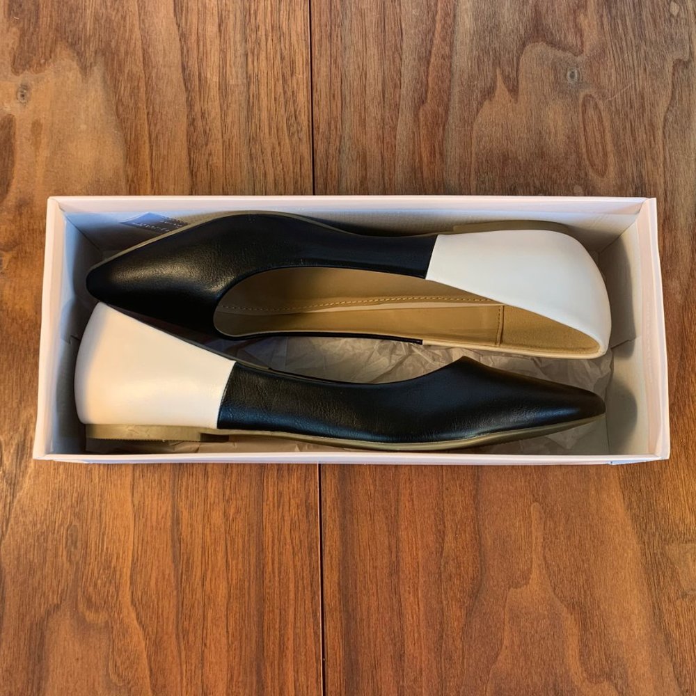Black & Bone Pointed Flat - Picture 8 of 8